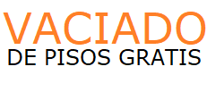 Vaciado de Pisos Gratis